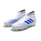 Scarpa da Calcio Nuovo adidas Predator 19+ FG Bianco Blu