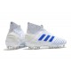 Scarpa da Calcio Nuovo adidas Predator 19+ FG Bianco Blu