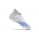 Scarpa da Calcio Nuovo adidas Predator 19+ FG Bianco Blu