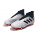 Scarpa da Calcio Nuovo adidas Predator 19+ FG Argento Rosso Nero