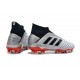 Scarpa da Calcio Nuovo adidas Predator 19+ FG Argento Rosso Nero