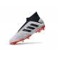 Scarpa da Calcio Nuovo adidas Predator 19+ FG Argento Rosso Nero