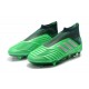 Scarpa da Calcio Nuovo adidas Predator 19+ FG Verde Argento