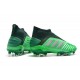 Scarpa da Calcio Nuovo adidas Predator 19+ FG Verde Argento