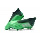 Scarpa da Calcio Nuovo adidas Predator 19+ FG Verde Argento