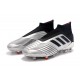 Scarpa da Calcio Nuovo adidas Predator 19+ FG Argento Nero