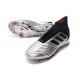 Scarpa da Calcio Nuovo adidas Predator 19+ FG Argento Nero