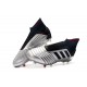 Scarpa da Calcio Nuovo adidas Predator 19+ FG Argento Nero