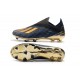 adidas X 19+ FG Nuovo Scarpa da Calcio - Nero Oro Blu
