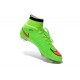 2015 Scarpe calcio Nike Mercurial Superfly FG - Uomo - Verde Rosso Nero